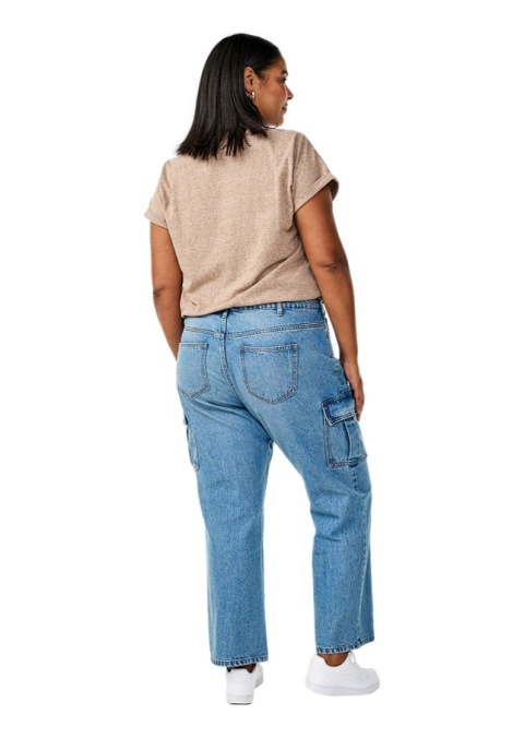 ZIZZI MODNE NIEBIESKE SPODNIE JEANSY CARGO BAWEŁNA 088J ZIZZI MODNE NIEBIESKE SPODNIE JEANSY CARGO BAWEŁNA 088J