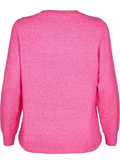 ZIZZI PIĘKNA RÓŻOWA BLUZKA DZIANINA SWETER 422A