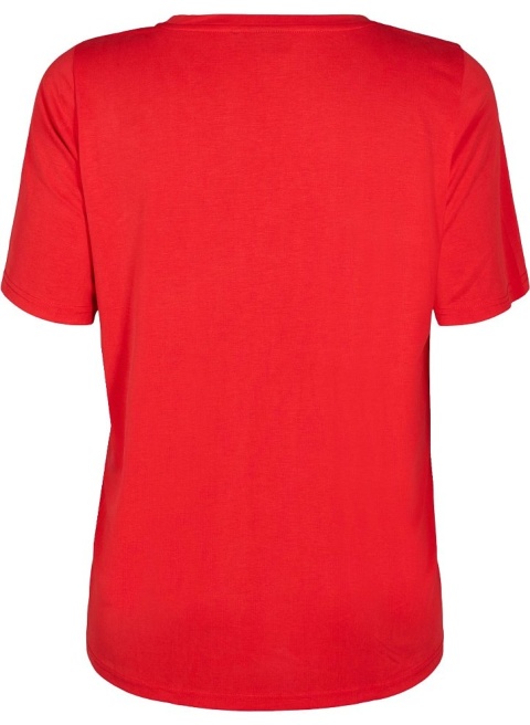ZIZZI WYGODNA CZERWONA BLUZKA T-SHIRT 235A ZIZZI WYGODNA CZERWONA BLUZKA T-SHIRT 235A