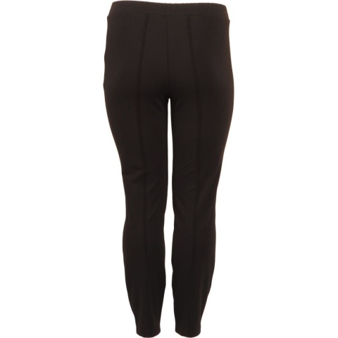 SEMPRE PRU DZIANINOWE CZARNE SPODNIE S002