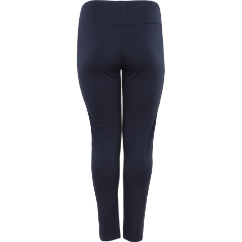 CHALOU DZIANINOWE GRANATOWE SPODNIE C247