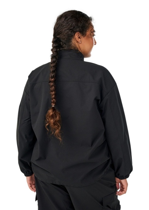 ZIZZI CZARNA SPORTOWA KURTKA ANORAK ODBLASKI 258C