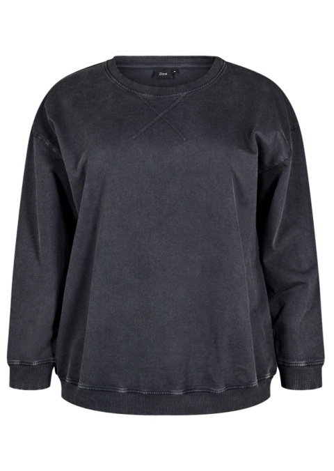ZIZZI LUŹNA SZARA BLUZA BAWEŁNA 261A