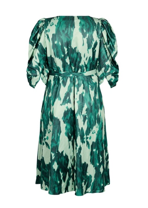 ZIZZI ELEGANCKA DŁUGA TURKUSOWA SUKIENKA WZÓR 116A