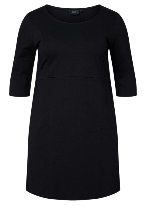 ZIZZI KLASYCZNA CZARNA DOPSOWANA SUKIENKA 008I