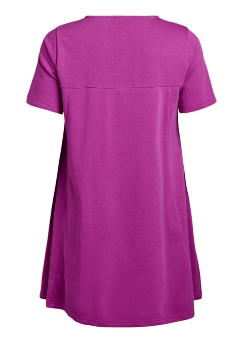 ZIZZI FANTASTYCZNA FIOLETOWA SUKIENKA TUNIKA 199A