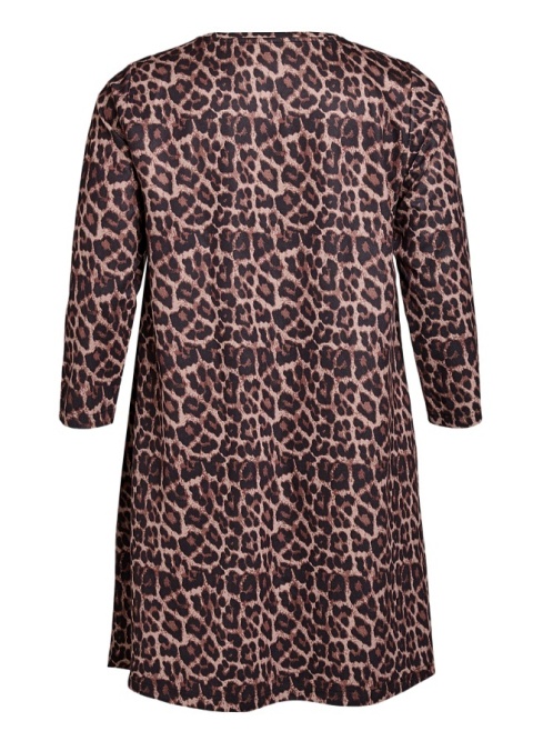 ZIZZI ŚLICZNA SUKIENKA KIESZENIE PANTERKA 055A