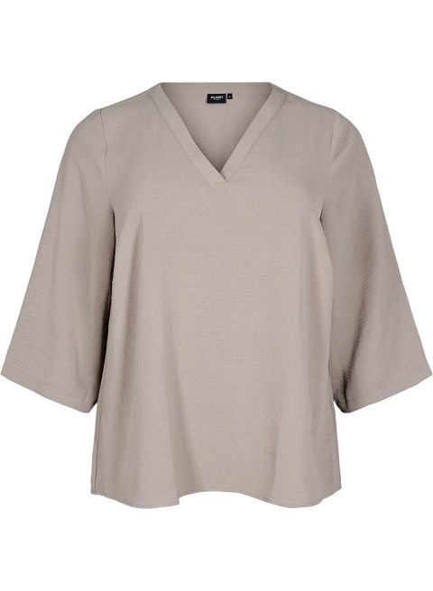 ZIZZI SZARA WYGODNA LUŹNA BLUZKA 054C