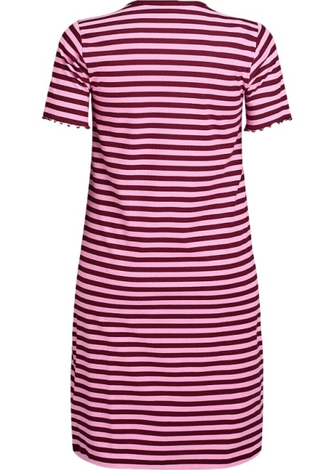 ZIZZI UROCZA RÓŻOWA SUKIENKA DOPASOWANA PASKI 431C