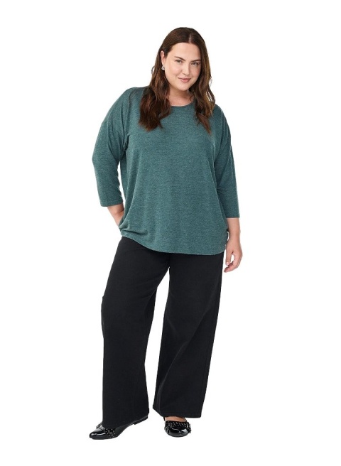 ZIZZI ZIELONA WYGODNA BLUZKA 066A