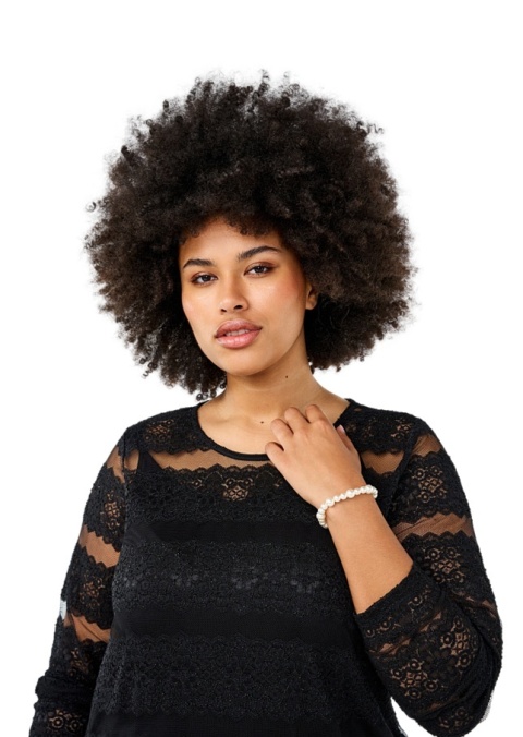 ZIZZI ELEGANCKA CZARNA SUKIENKA Z KORONKĄ W PASKI 284B