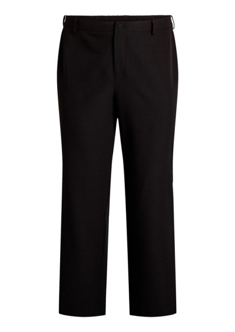 ZIZZI ELEGANCKIE PROSTE SPODNIE CZARNE 377C