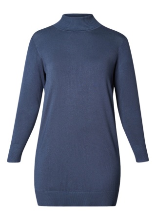 ADIA GRANATOWA DZIANINIOWA SUKIENKA GOLF A189