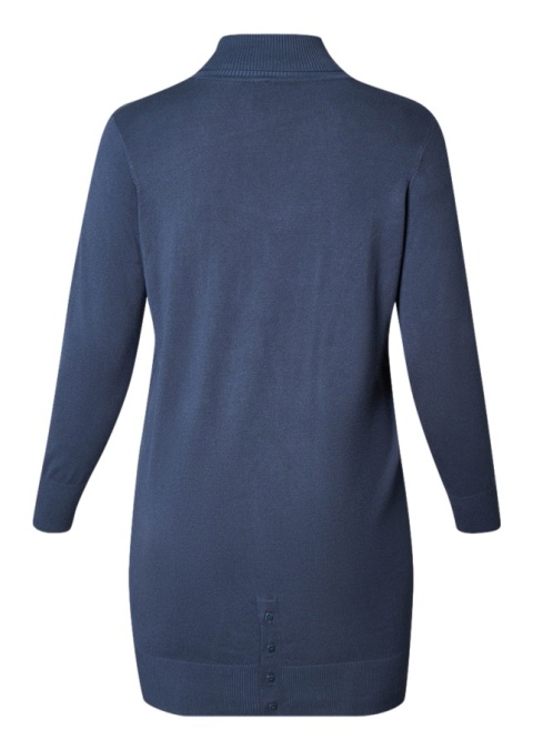 ADIA GRANATOWA DZIANINIOWA SUKIENKA GOLF A189