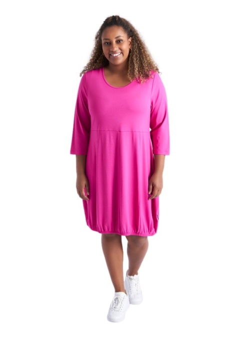 PONT NEUF RÓŻOWA SUKIENKA BOMBKA DZIANINA V369