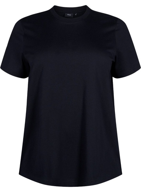 ZIZZI CZARNY T-SHIRT BAWEŁNA 264A