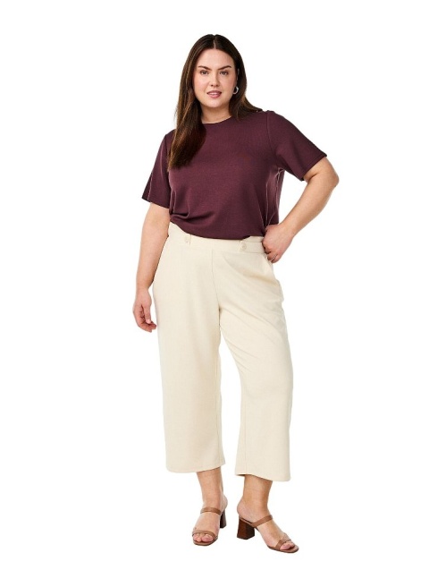 ZIZZI PIĘKNA BORDOWA BLUZKA GUZIKI 645A