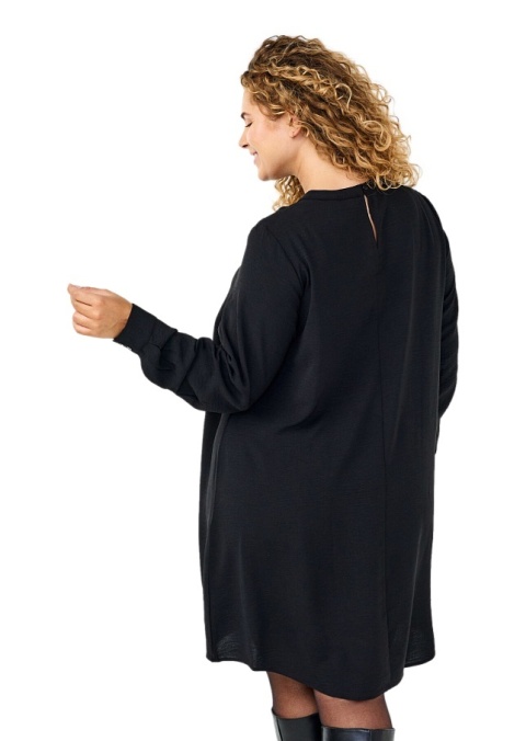 ZIZZI PIĘKNA CZARNA SUKIENKA KORONKA 058G