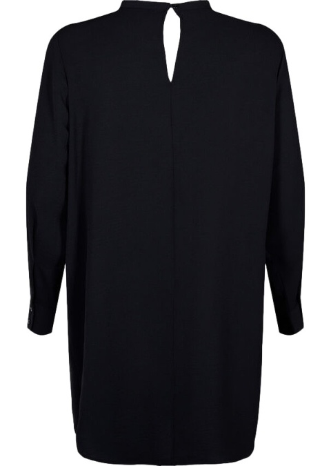 ZIZZI PIĘKNA CZARNA SUKIENKA KORONKA 058G