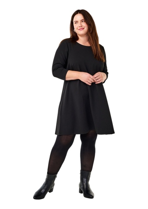 ZIZZI WYGODNA CZARNA SUKIENKA 007C