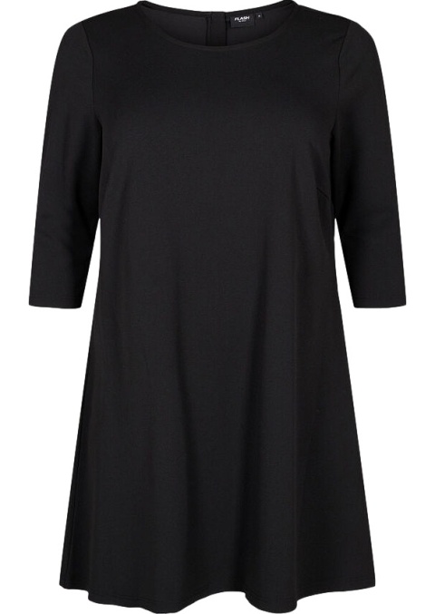 ZIZZI WYGODNA CZARNA SUKIENKA 007C