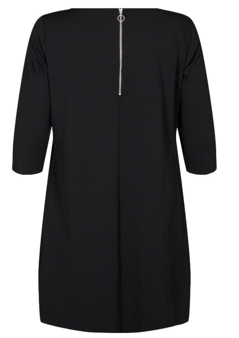 ZIZZI WYGODNA CZARNA SUKIENKA 007C
