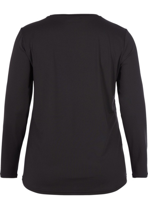 ZIZZI KLASYCZNA CZARNA BLUZKA SPORTOWA 054A