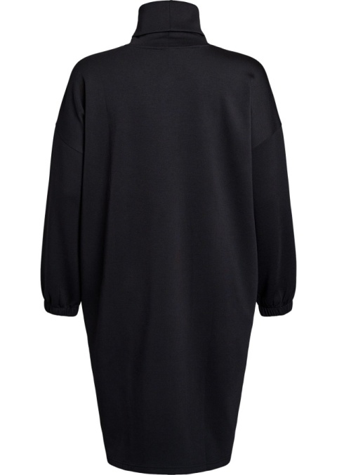 ZIZZI LUŹNA CZARNA SUKIENKA Z GOLFEM 055L