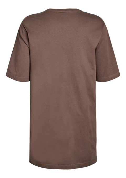 ZIZZI BRĄZOWA SUKIENKA T-SHIRTOWA BAWEŁNA 690A