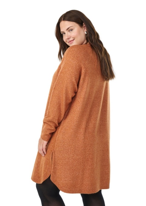 ZIZZI POMARAŃCZOWA SUKIENKA DZIANINA 473B