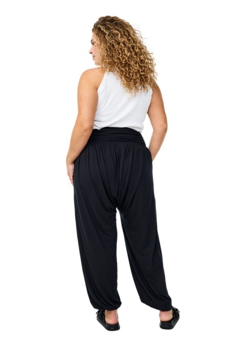 ZIZZI SPODNIE A'LA ALADYNKI CZARNE 661A