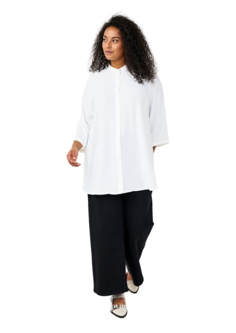 ZIZZI BIAŁA KOSZULA TUNIKA BAWEŁNA 054B