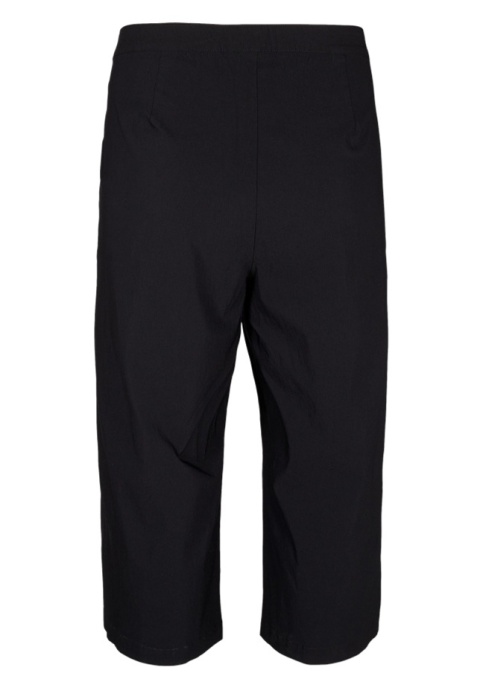 ZIZZI CZARNE SPODNIE CULLOTTE SZEROKIE WYSOKI STAN 812N