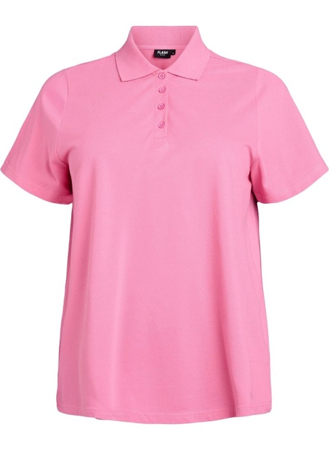 ZIZZI MODNA RÓŻOWA KOSZULKA POLO T-SHIRT 065A