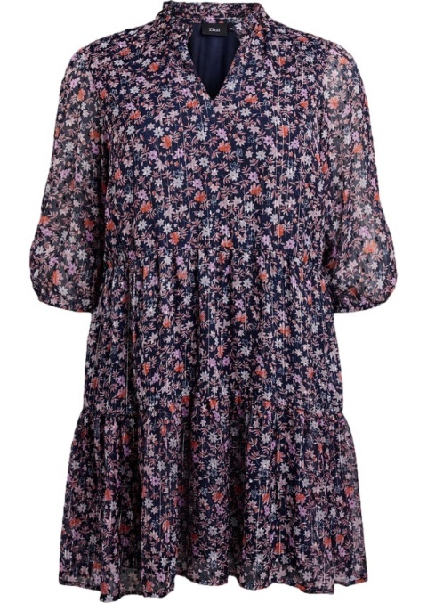 ZIZZI PIĘKNA TUNIKA KWIATY 179A