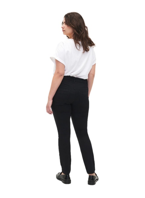 ZIZZI SPODNIE JEANSY CZARNE SLIM FIT 305F N78