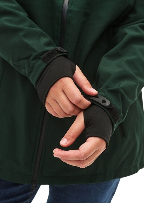 ZIZZI ZIELONA KURTKA SOFTSHELL 383JN