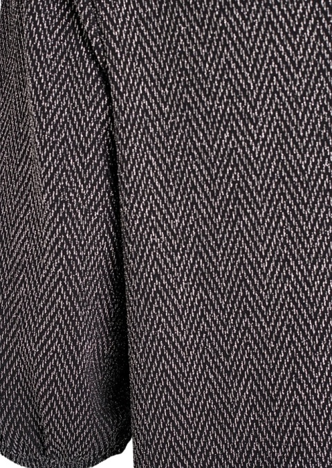 ZIZZI ELEGANCKA CZARNA BROKATOWA BLUZKA 277G