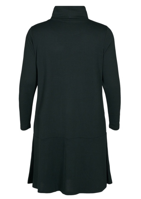 ZIZZI ZIELONA DZIANINOWA SUKIENKA GOLF 071Q