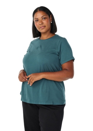 ZIZZI KLASYCZNY NIEBIESKI T-SHIRT HAFT 330A