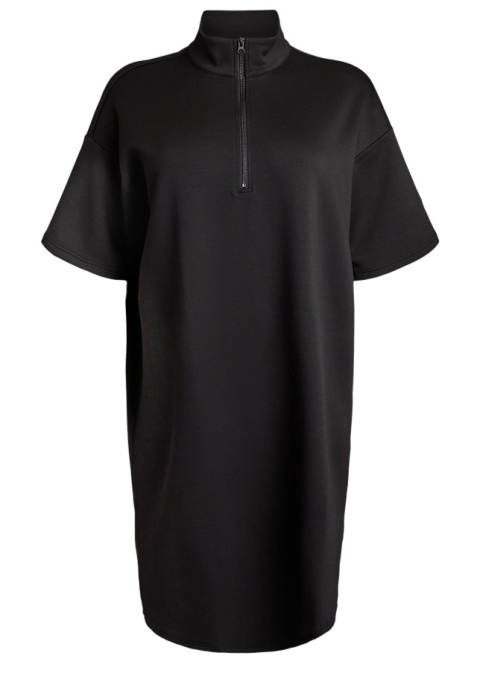 ZIZZI CZARNA DRESOWA SUKIENKA SUWAK 207B