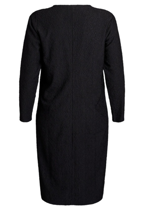 ZIZZI ELEGANCKA CZARNA SUKIENKA WZÓR 704A