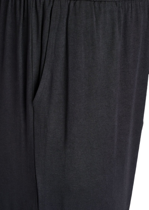 ZIZZI WYGODNE CZARNE SPODNIE OD PIŻAMY 092B