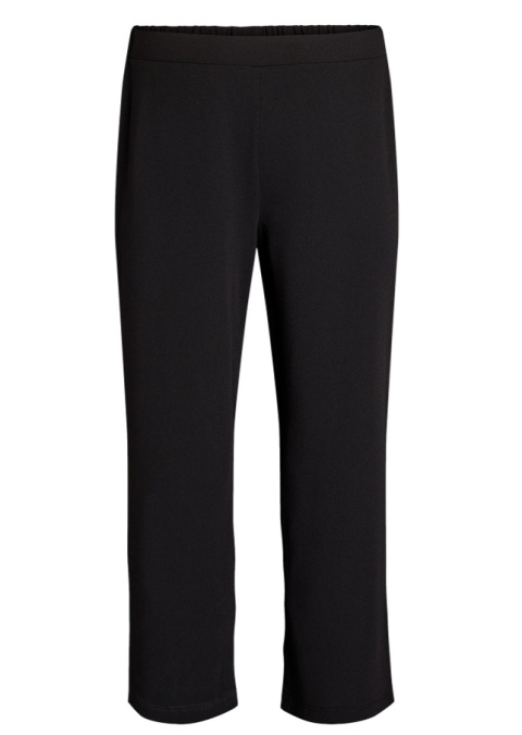 ZIZZI CZARNE KLASYCZNE SZEROKIE SPODNIE 007E