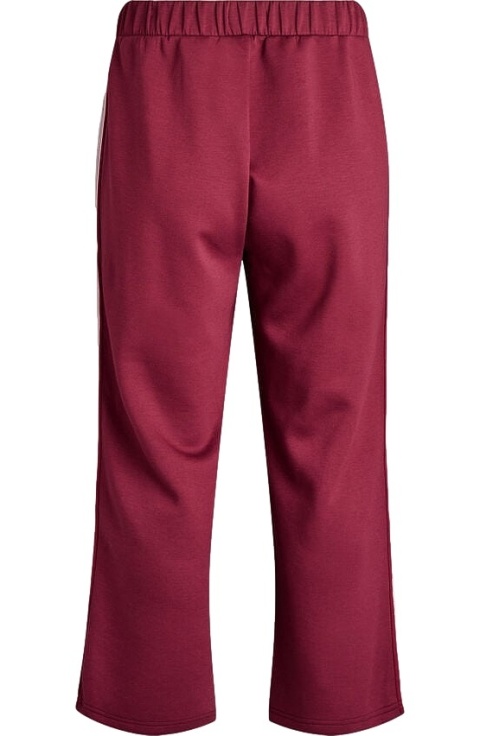 ZIZZI WYGODNE CZERWONE SPODNIE PROSTE LAMPASY 303A