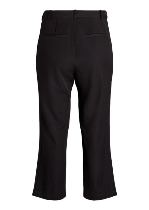 ZIZZI ELEGANCKIE CZARNE PROSTE SPODNIE WYSOKI STAN 251A