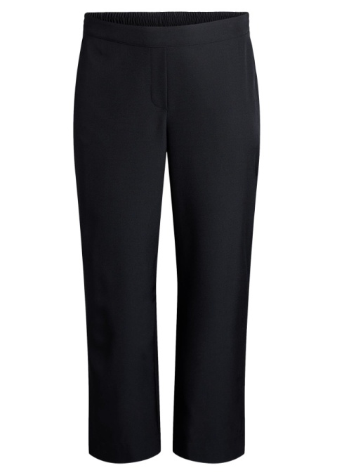 ZIZZI KLASYCZNE CZARNE SPODNIE PROSTA NOGAWKA 042D