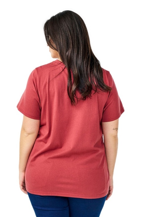 ZIZZI CZERWONY T-SHIRT BAWEŁNA 264A