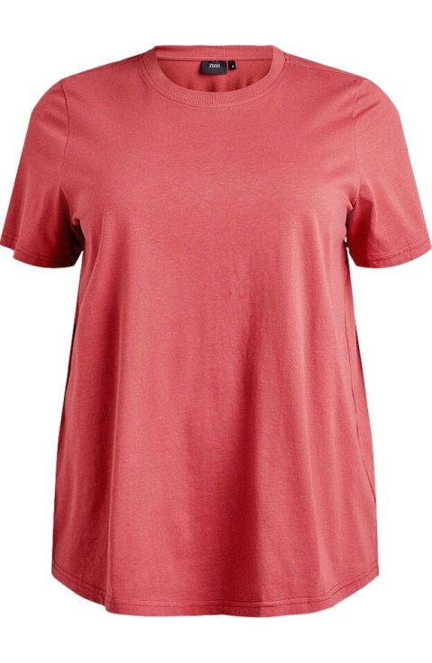 ZIZZI CZERWONY T-SHIRT BAWEŁNA 264A