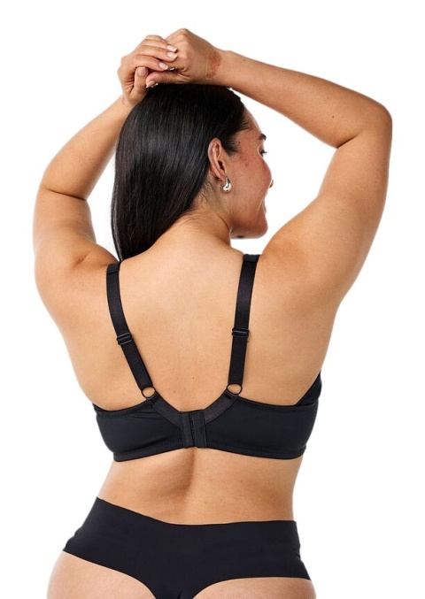 ZIZZI CZARNY KOMFORTOWY BIUSTONOSZ 057B